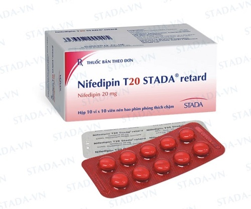 Thuốc nifedipin thuộc nhóm thuốc hạ áp chẹn kênh canxi