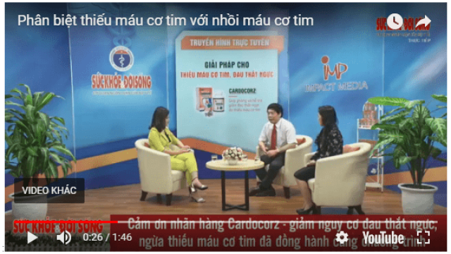 Phân biệt thiếu máu cơ tim và nhồi máu cơ tim