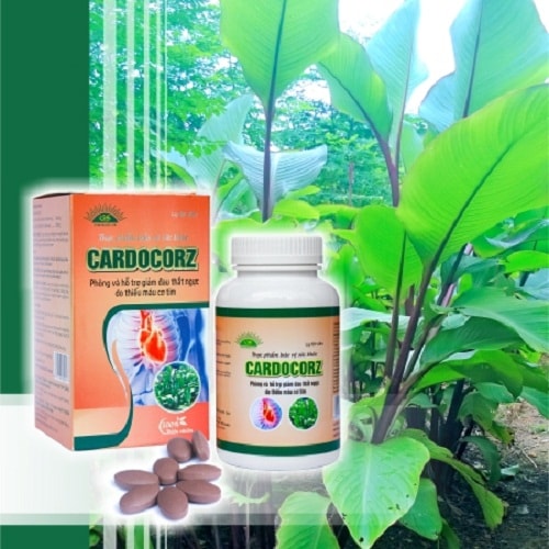 Cardocor – thực phẩm bảo vệ sức khỏe từ dịch triết cây dong riềng đỏ